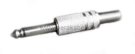 Klinkenstecker 6,3mm mono metall