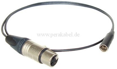 Mini XLR auf XLR