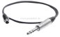 Preview: 110 Ohm-Kabel - Mini XLR-Buchse auf Klinkenstecker 6,3mm stereo (Neutrik)