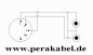 Preview: DIN-Stecker ( DIN  1 + 4 belegt ) auf 2 Klinkenstecker 6,3mm mono DAP AV-48