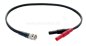 Preview: Messleitung-BNC-Stecker auf 2 x Bananenstecker 4mm Isoliert