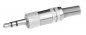 Preview: Klinkenstecker 3,5mm 4pol auf Klinkenstecker 3,5mm 3pol ( metall )
