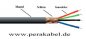 Preview: DIN-Kabel Stecker 5polig metall