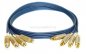 Preview: Cinch Kabel Verlängerung  4xStecker/4xBuchse