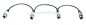 Preview: 4fach XLR Adapter ( 4xBuchse ) S