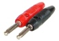 Preview: Messleitung-Miniklinkenstecker 3,5mm stereo auf 2 x Bananenstecker 4mm