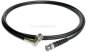Preview: BNC-Stecker 90° 75 Ohm auf BNC-Stecker 75 Ohm ( Koaxialkabel )