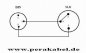 Preview: DIN-Stecker 3polig ( Neutrik NYS 321 )-Pin 3 bel.  auf XLR-Buchse DAP LC-126