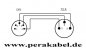 Preview: DIN-Stecker 5polig auf XLR-Buchse (Pin3 auf 2/Pin5 auf 3)
