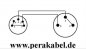 Preview: DIN-Stecker 5polig ( Neutrik NYS322G )- Pin 1+4 / 3+5 bel.  auf XLR-Buchse