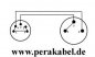 Preview: DIN-Buchse 5polig auf XLR-Stecker ( 1+4/3+5 an 2 ) DAP LC-126