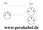 Preview: DIN-Stecker auf 2 XLR-Buchse (Kabel 8x4/2x 0,22 )