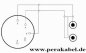 Preview: DIN-Stecker 5pol 1+4 bel. auf  2 x RCA-Buchsen (standard)