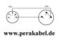 Preview: DIN-Buchse 5polig auf XLR-Buchse (1+4 an 2 )