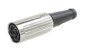 Preview: DIN-Kabel - Stecker/Buchse 6 polig Deltron (Schirm an Pin 2-5x0,34)
