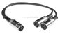 Preview: DIN-STECKER auf 2 DIN-BUCHSEN ( metall  )