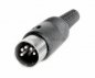 Preview: DIN-STECKER auf 2 DIN-STECKER plastik ( 4 ; 5 und 2 belegt )