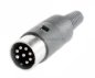 Preview: DIN-Kabel-DIN-Stecker 8 polig 270°( Schirm an Pin 2-Pin 8 mittig ) Preview: DIN-Kabel-DIN-Stecker 8 polig 270°( Schirm an Pin 2-Pin 8 mittig )
