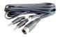 Preview: DIN-Stecker 5pol auf 2 Miniklinkenstecker 3,5mm stereo (standard)  1,5m
