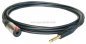Preview: Klinkenverlängerung Stecker/Buchse 6,3mm mono 2pol (DAP LC-126)
