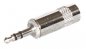 Preview: Miniklinkenstecker 3,5mm stereo auf Mini XLR-Stecker REAN (Neutrik) RT4MC-B ( 2x 0,22qmm )