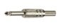 Preview: DIN-Stecker 3pol ( Neutrik NYS 321 )-Pin 1+3 bel. auf Klinkenstecker 6,3mm mono