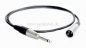Preview: Patchkabel Klinkenstecker 6,3mm mono auf XLR-Stecker