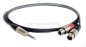 Preview: Klinkenstecker NP3X auf 2x XLR-Buchsen NC3FX
