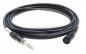 Preview: Klinkenstecker 6,3mm stereo auf DIN-Buchse 3pol (Deltron)