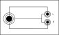 Preview: Klinkenstecker 6,3mm stereo auf 2x Klinkenstecker 2,5mm stereo-Hicon (8x4/2x 0,22qmm)