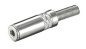 Preview: DIN-Stecker 3pol ( Neutrik NYS 321 )-Pin 1 bel. auf Miniklinkenbuchse 3,5mm 2pol