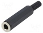 Preview: Würfelstecker auf Klinkenbuchse 6,3mm stereo DAP MC-216