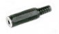 Preview: Miniklinkenstecker 3,5mm stereo auf Miniklinkenbuchse 3,5mm stereo (2x 0,18qmm)