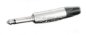 Preview: Subminiatur Buchse auf Klinkenstecker 6,3mm mono - Kabel SC-Cicada SO-D14 2x0,14qmm