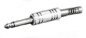 Preview: Klinkenstecker 6,3mm metall mono auf Klinkenbuchse 6,3mm metall mono (DAP LC-126)