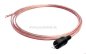 Preview: Lautsprecherkabel  (HIFI) Stecker auf 2 abisolierte Leiter