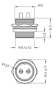 Preview: Mikrofonstecker Einbau  3 polig