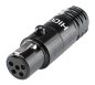 Preview: Mini XLR-Stecker 5 polig auf 2x Mini XLR-Buchse 5 polig
