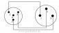 Preview: XLR-Stecker 3 pol Neutrik auf Mini XLR-Buchse 4 pol Neutrik ( REAN )