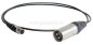 Preview: XLR-Stecker 3 pol NC3MXX auf Mini XLR-Buchse 4 pol RT4FC-B ( 2x 0,22qmm )