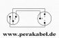 Preview: XLR-Stecker auf Mini XLR-Buchse ( 2x 0,22qmm )