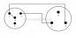 Preview: XLR-Stecker NC3MXX auf Mini XLR-Stecker RT4MC-B ( 2x 0,22qmm )