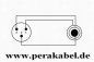 Preview: Miniklinkenstecker 3,5mm stereo auf Mini XLR-Stecker REAN (Neutrik) RT3MC-B ( 2x 0,22qmm )