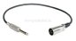 Preview: Patchkabel Klinkenstecker 6,3mm 2pol auf XLR-Stecker 3pol