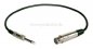 Preview: Klinkenstecker 6,3mm mono auf XLR f