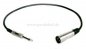 Preview: Klinkenstecker 6,3mm mono auf XLR m