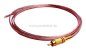 Preview: Lautsprecherkabel  (HIFI) RCA-Stecker auf 2 abisolierte Leiter