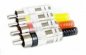 Preview: DIN-Stecker 3 polig ( Pin 1 belegt ) auf  RCA-Stecker