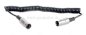 Preview: Spiralkabel 3m - DIN-Stecker metall 3pol Neutrik NYS 321