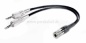 Preview: Y-/ Split-Kabel - Miniklinkenbuchse 3,5mm stereo auf 2 x Miniklinkenstecker 3,5mm stereo